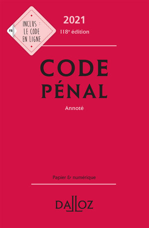 Code pénal annoté