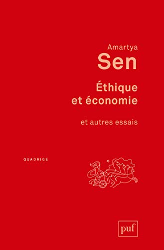 Éthique et économie: Et autres essais. Traduit de l'anglais par Sophie Marnat
