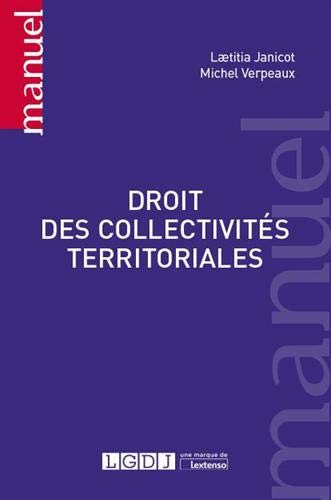 Droit des collectivités territoriales (2019)