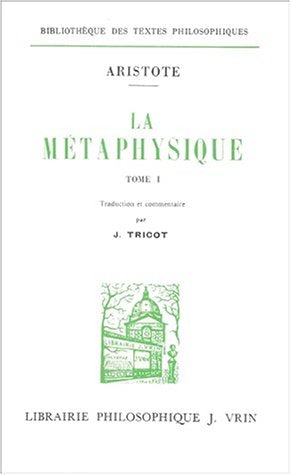 La métaphysique (2 vol.)