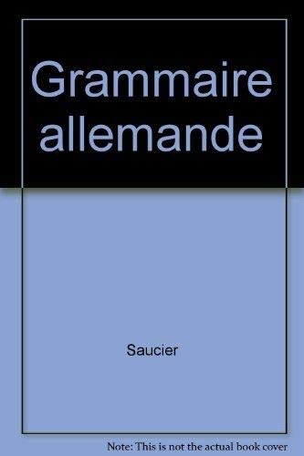 GRAMMAIRE ALLEMANDE AE (Ancienne Edition)
