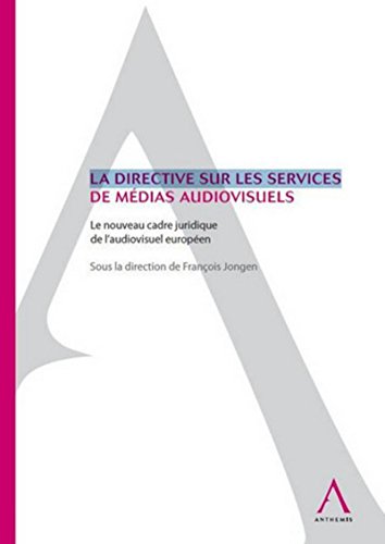 La Directive Services de médias audiovisuels