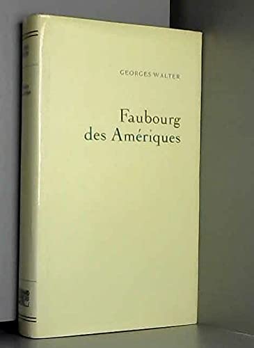 Faubourg des Amériques