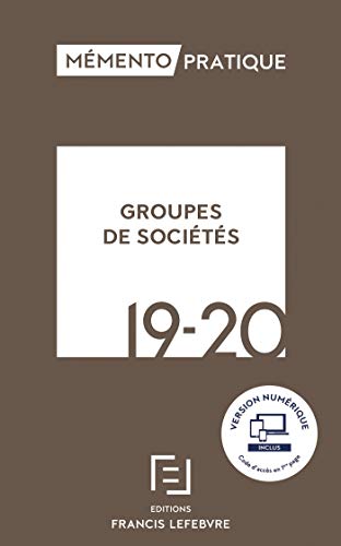 Groupes de sociétés 2019-2020