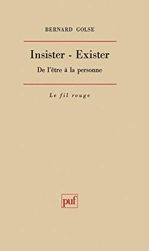 Insister-exister
