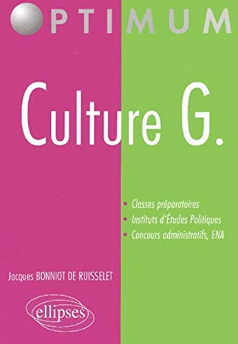 Culture G. : Classes préparatoires, institut d'études politiques