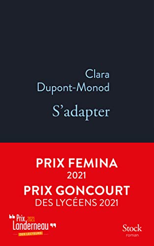 S'adapter - Prix Goncourt des Lycéens 2021 & Prix Femina 2021