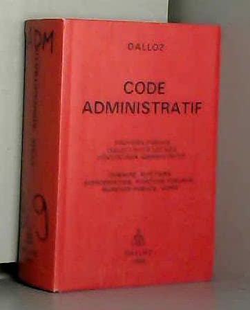 Code administratif (Codes Dalloz)