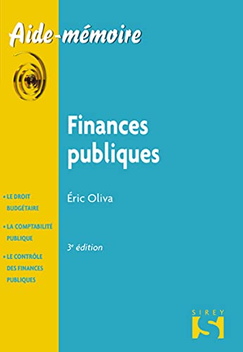 Finances publiques. 3e éd.