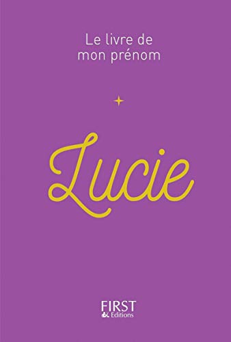 45 Le Livre de mon prénom - Lucie