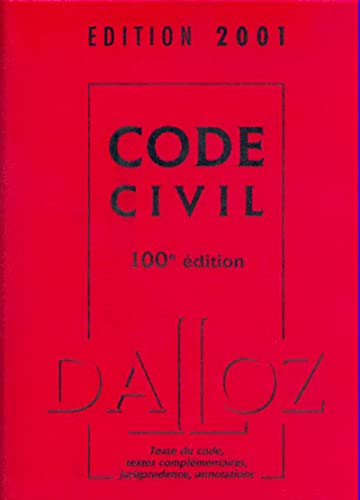 Code civil 2001