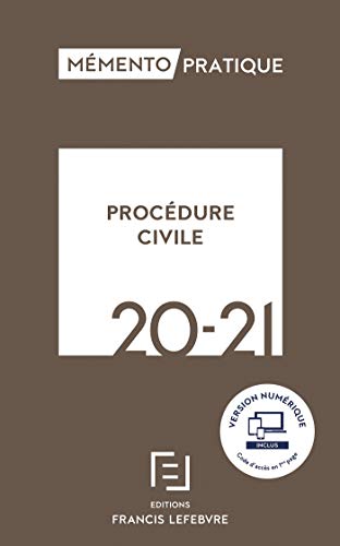 Mémento Procédure civile 2020-2021