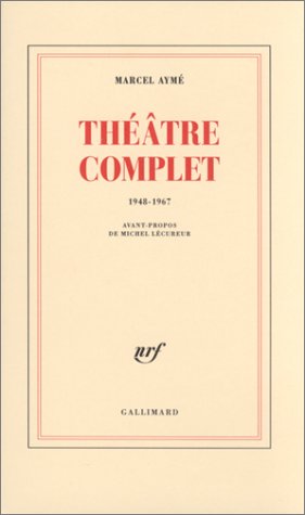 Théâtre complet 1948-1967
