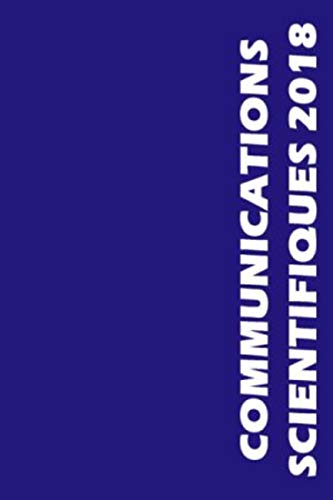 Communications scientifiques MAPAR 2018: Paris 8 et 9 juin 2018 Communications scientifiques