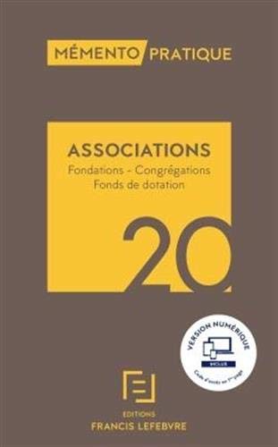 Associations: Fondations - Congrégations - Fonds de dotation