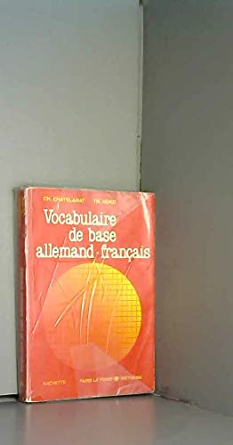 Vocabulaire de base allemand-français