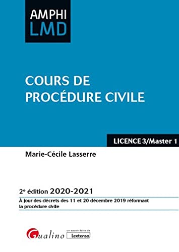 Cours de procédure civile (2020)