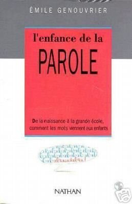 L'enfance de la parole