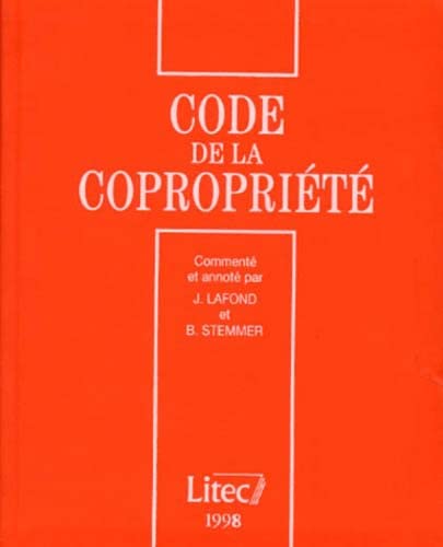 Code de la copropriete 1998 5e ed. (ancienne édition)