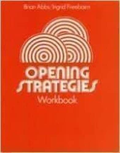Opening Strategies Workbook