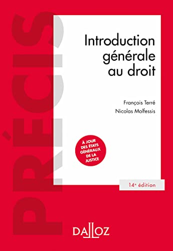 Introduction générale au droit. 14e éd.