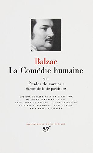 Balzac : La comédie humaine, tome 7