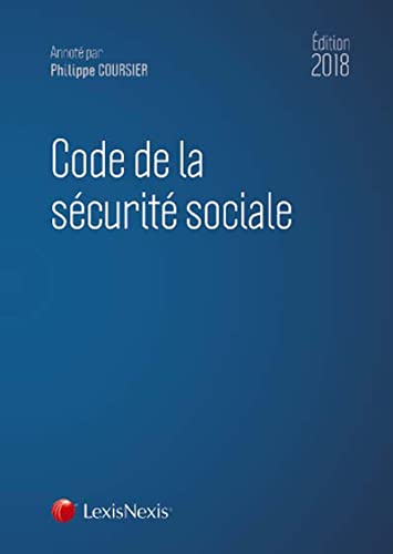 Code de la sécurité sociale 2018