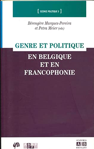 Genre et politique en Belgique et en Francophonie