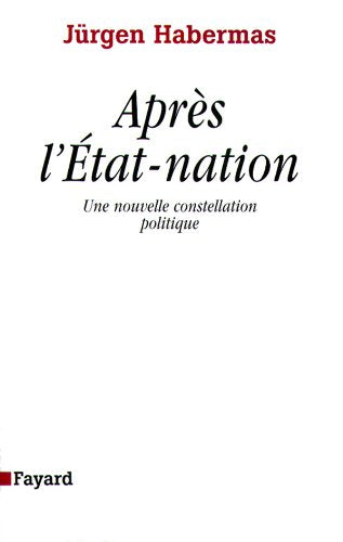 APRES L'ETAT-NATION.