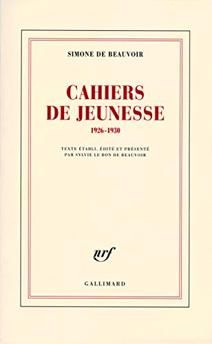 Cahiers de jeunesse: (1926-1930)