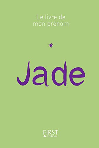 39 Le Livre de mon prénom - Jade