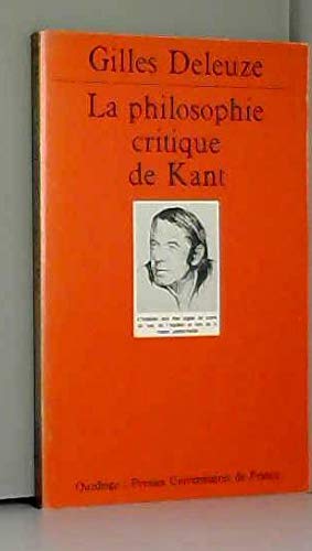 La Philosophie critique de Kant