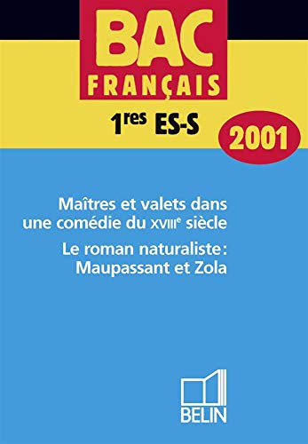 Bac français, 1re ES, S, 2001