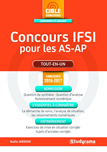 Concours IFSI pour les AS-AP 2016-2017