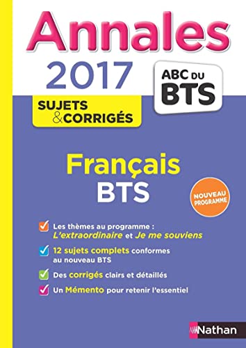 Annales ABC du BTS 2017 Français (31)