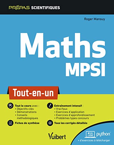 Mathématiques MPSI: Tout-en-un