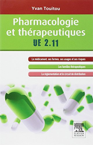 Pharmacologie et thérapeutiques: UE 2.11