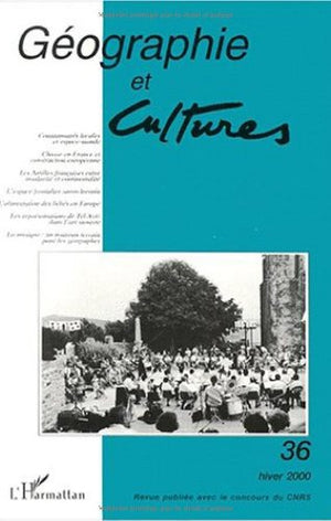 Geographie et cultures n.36 hiver 2000