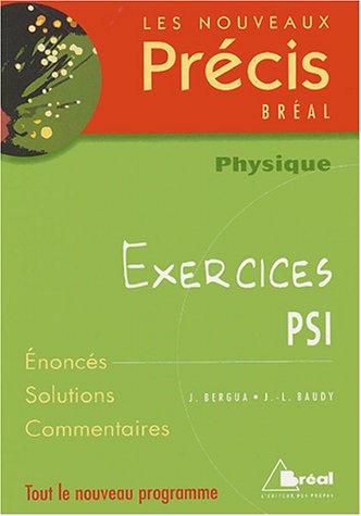 Physique PSI : Exercices