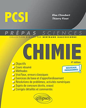 Chimie PCSI