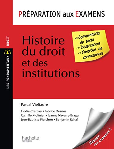 Préparation aux examens - Histoire du droit et des institutions