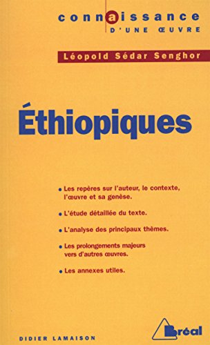 Léopold Sédar Senghor, "Éthiopique"