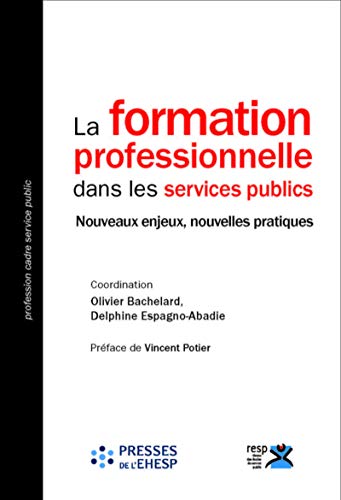 La formation professionnelle dans les services publics: Nouveaux enjeux, nouvelles pratiques. Préface de Vincent Potier