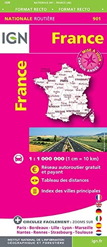 France format recto : 1/1 000 000