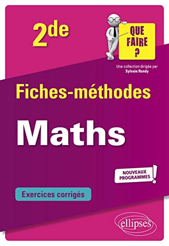 Fiches-méthodes Maths 2de