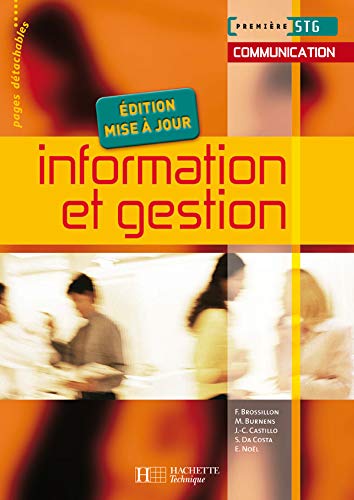 Information et gestion 1e STG communication