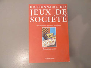 Dictionnaire des jeux de société