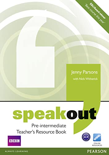Speakout Pre-Intermediate Teacher's Book.