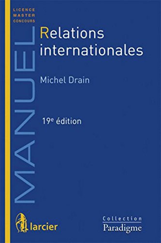 Relations internationales, 19ème Ed