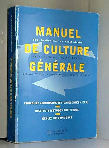 Manuel de culture générale - Livre de l'élève - Edition 2001